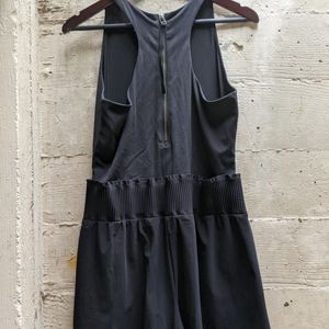 Athletic Romper Racer back